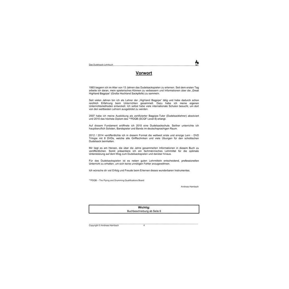 Verlag der Dudelsackschule Das Dudelsack