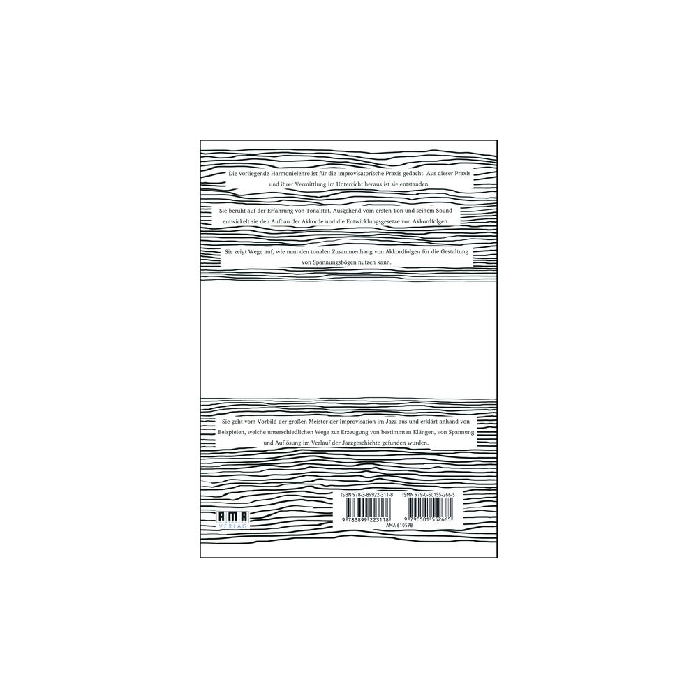 AMA Verlag Harmonik Jazzimprovisation – Thomann Ireland