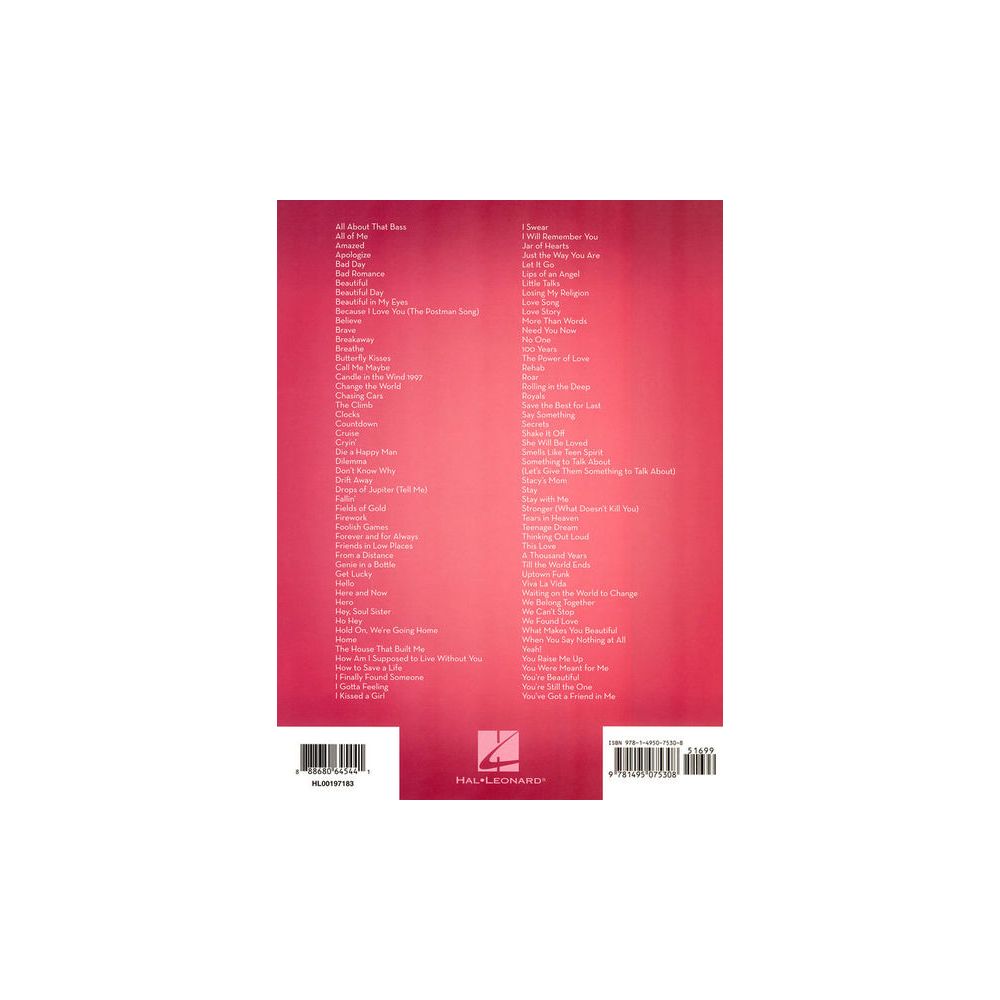 Hal Leonard 101 Hit Songs For Alt Sax – Thomann Ireland