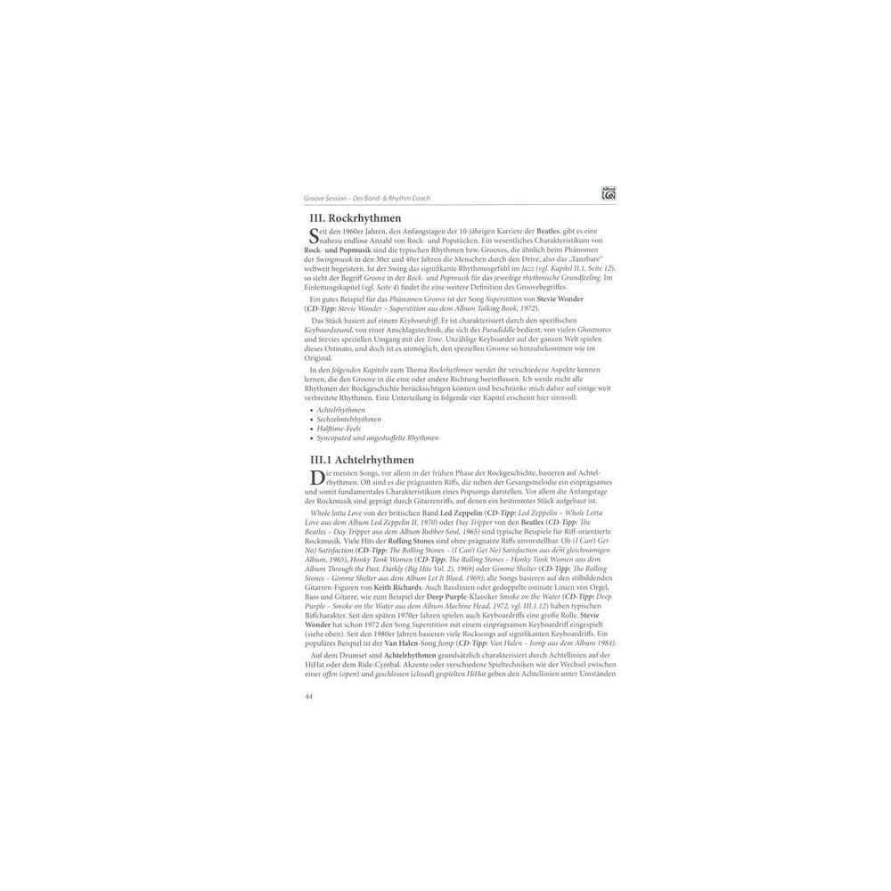 Alfred Music Publishing Groove Session – Thomann Ireland