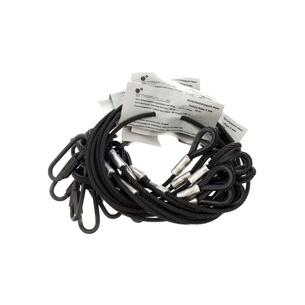 Stairville Safety Set 60cm/4mm Bk 10pcs – Thomann Ireland