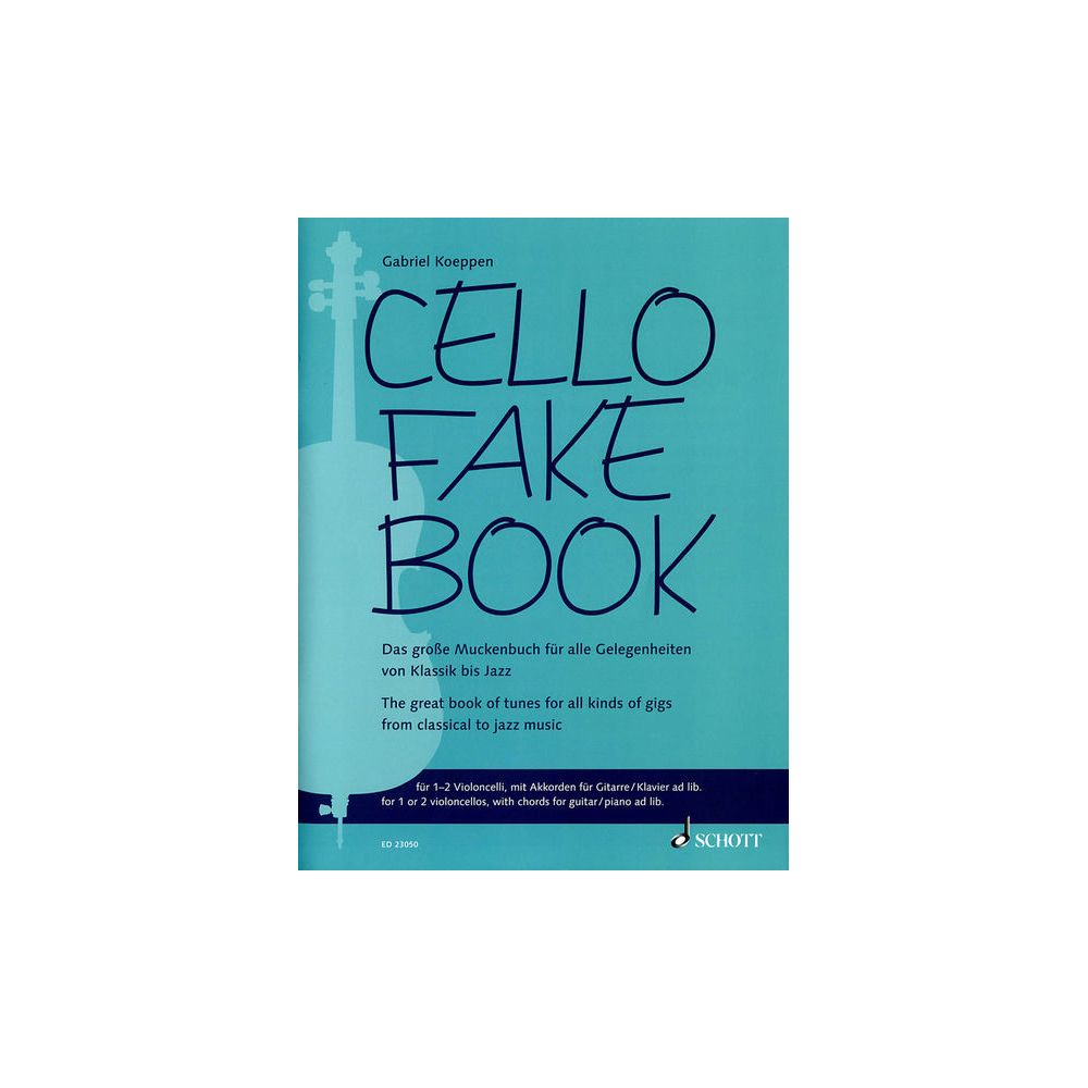 Schott Cello Fake Book – Thomann Ireland