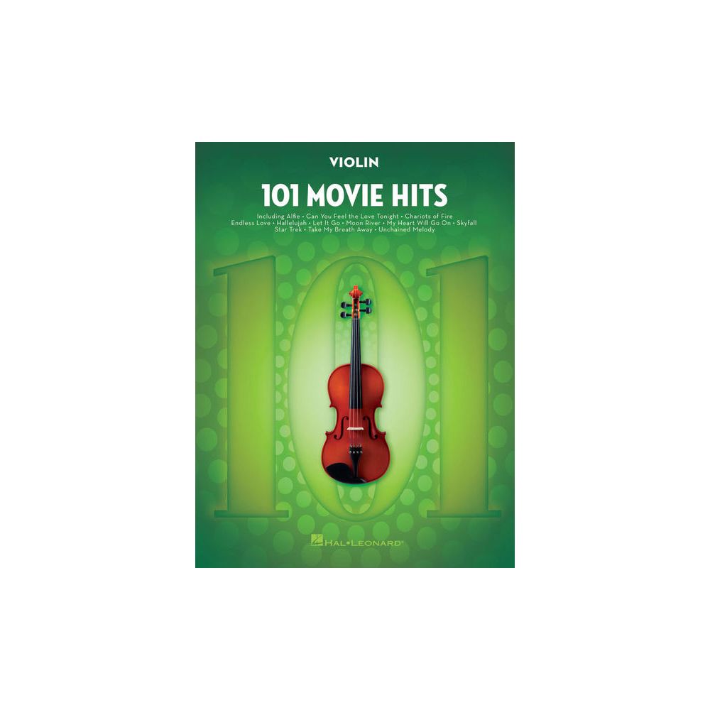 Hal Leonard 101 Movie Hits for Violin – Thomann Ireland