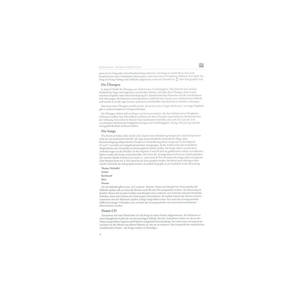 Alfred Music Publishing Groove Session – Thomann Ireland