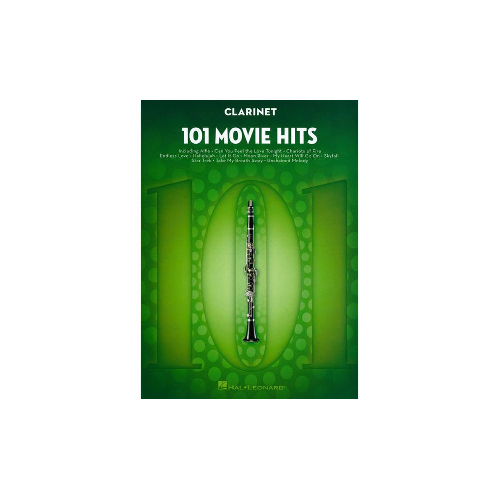 Hal Leonard 101 Movie Hits for Clarinet – Thomann Ireland