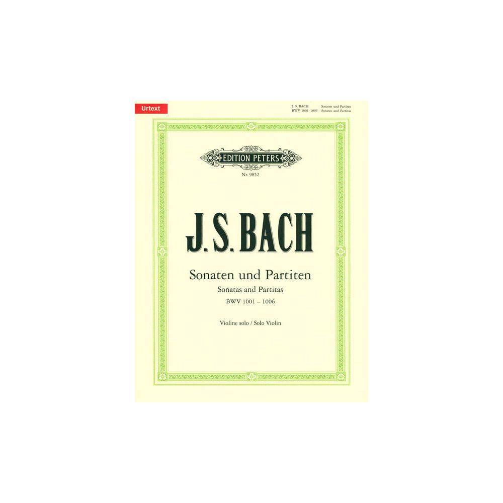 Edition Peters Bach Sonaten und Partiten – Thomann Ireland