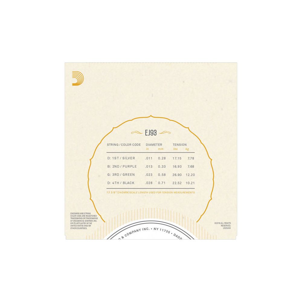 Daddario EJ93 – Thomann Ireland