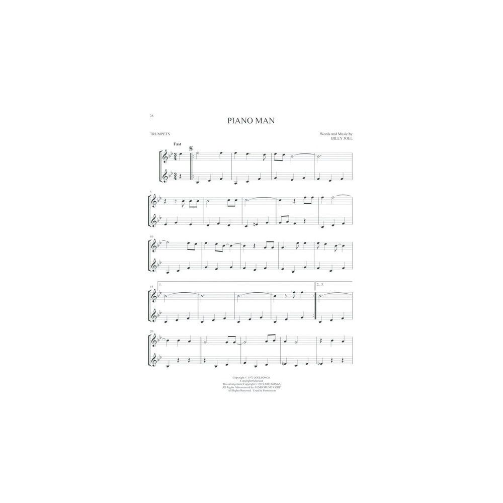 Hal Leonard Pop Classics For Two Trumpets – Thomann Ireland