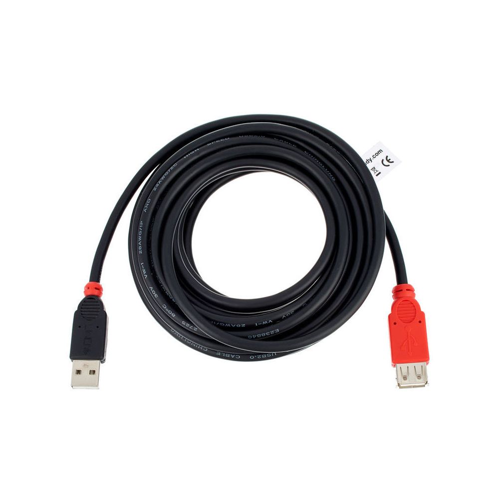 Lindy USB 2.0 Extension Cable 5m – Thomann Ireland