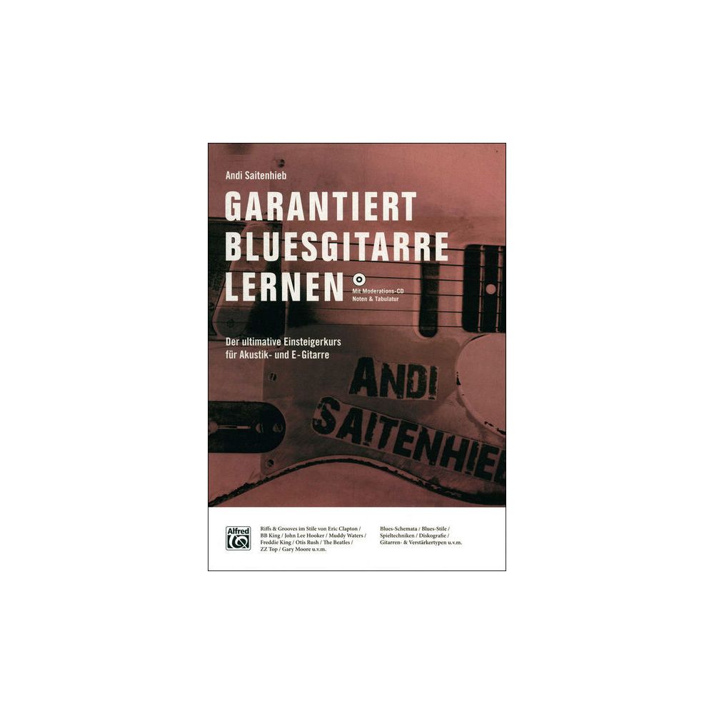Alfred Music Publishing Garantiert Bluesgitarre lernen – Thomann Ireland
