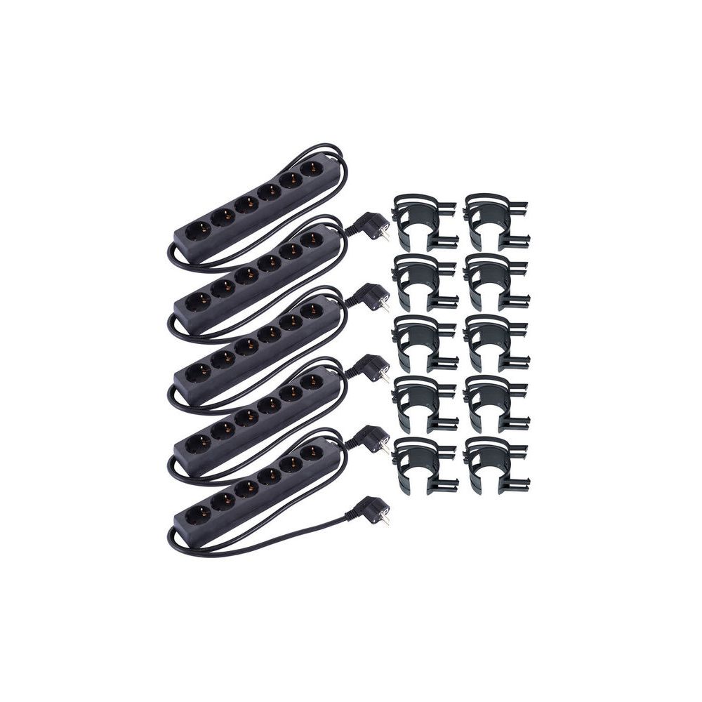 Stairville Snap black 10 pcs Bundle 6