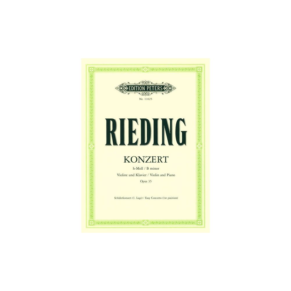 Edition Peters Rieding Konzert h
