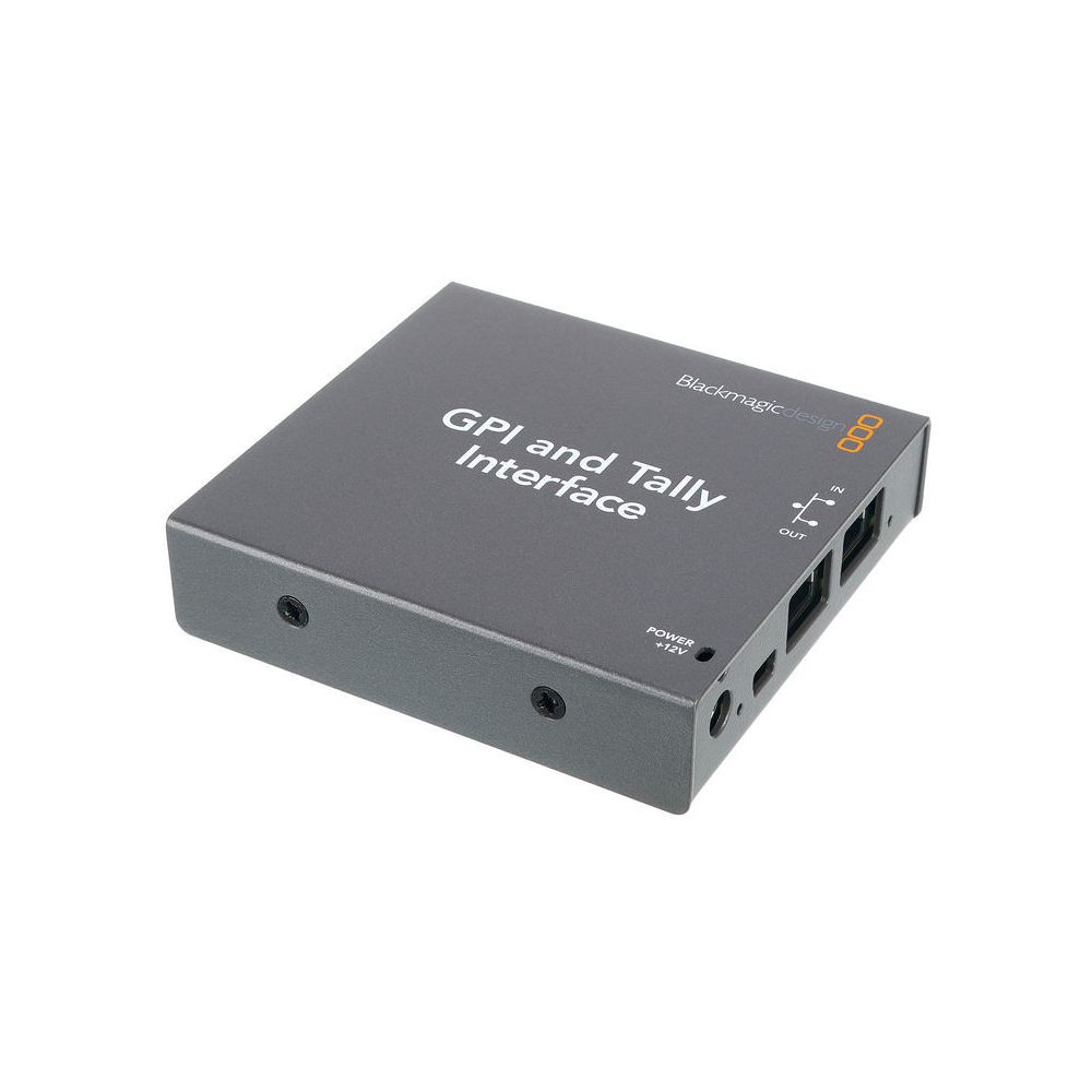 Blackmagic Design GPI and Tally Interface – Thomann Ireland