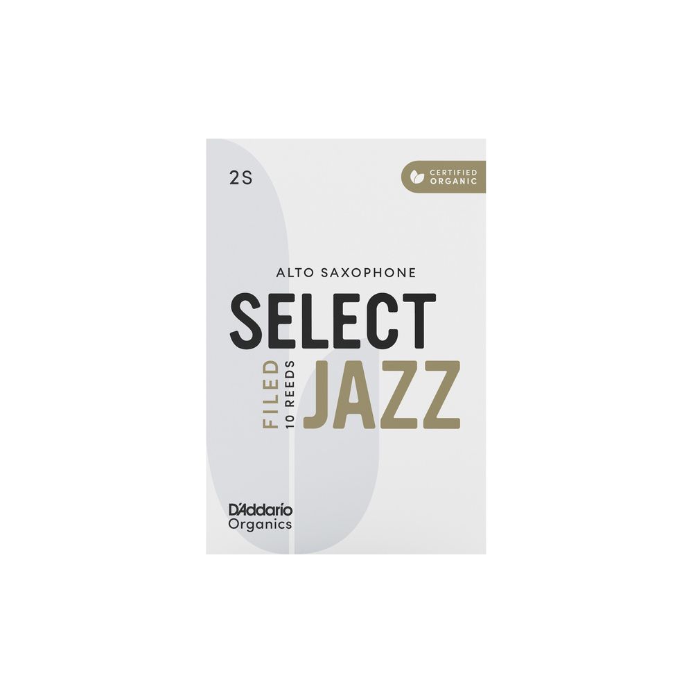 DAddario Woodwinds Organic Sel. Jazz Filed ALT 2S – Thomann Ireland