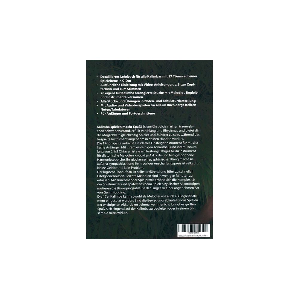 Conny Sommer Das große Lehrbuch für Kalimba – Thomann Ireland