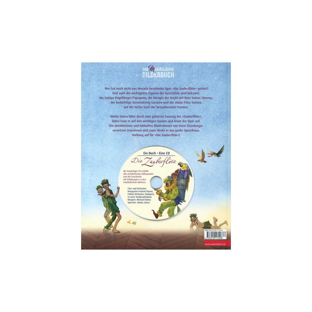 Annette Betz Verlag Die Zauberflöte – Thomann Ireland