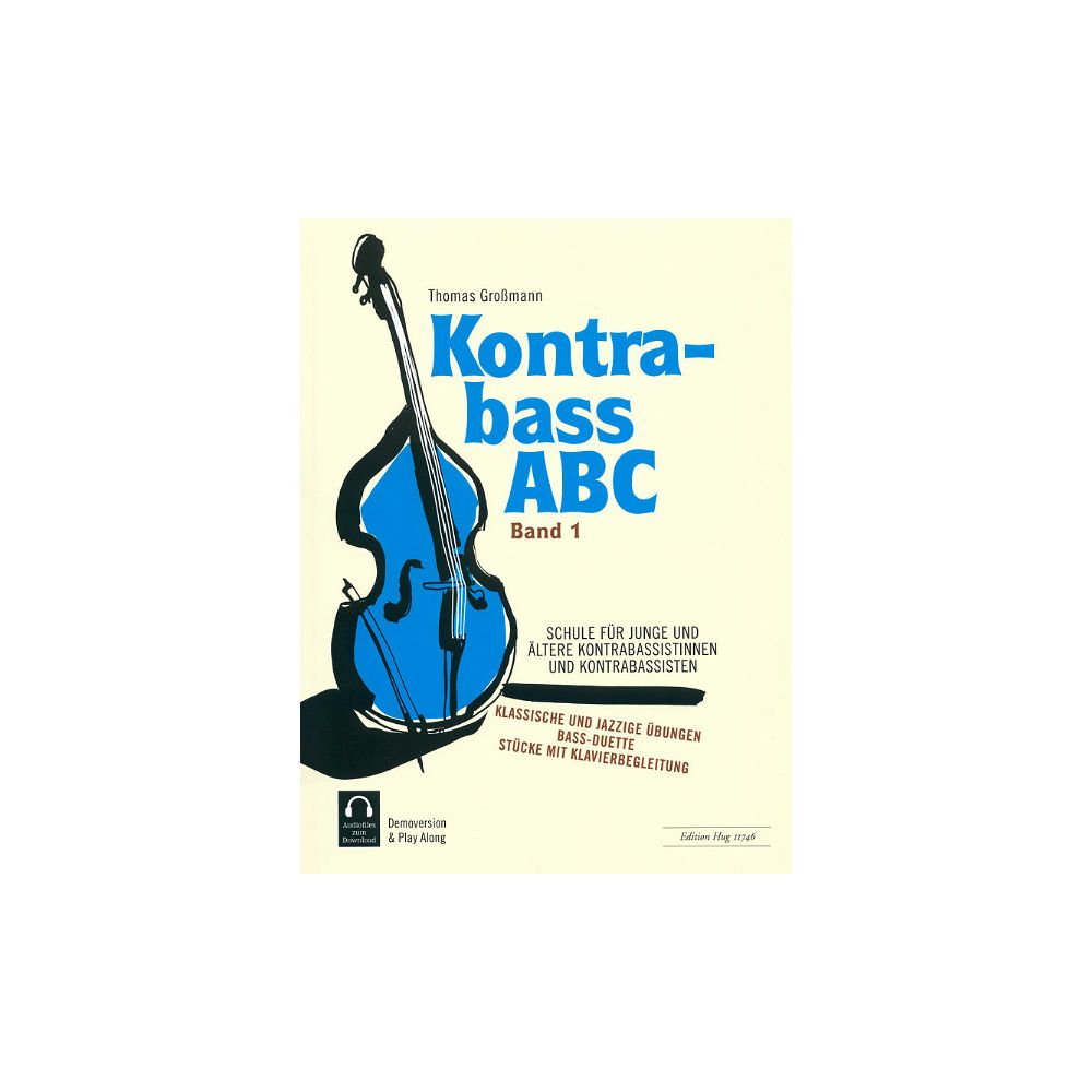 Edition Hug Kontrabass ABC 1 Schule – Thomann Ireland