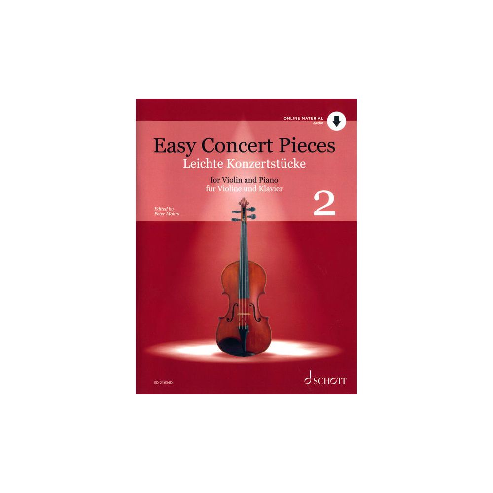 Schott Easy Concert Pieces Violin 2 – Thomann Ireland