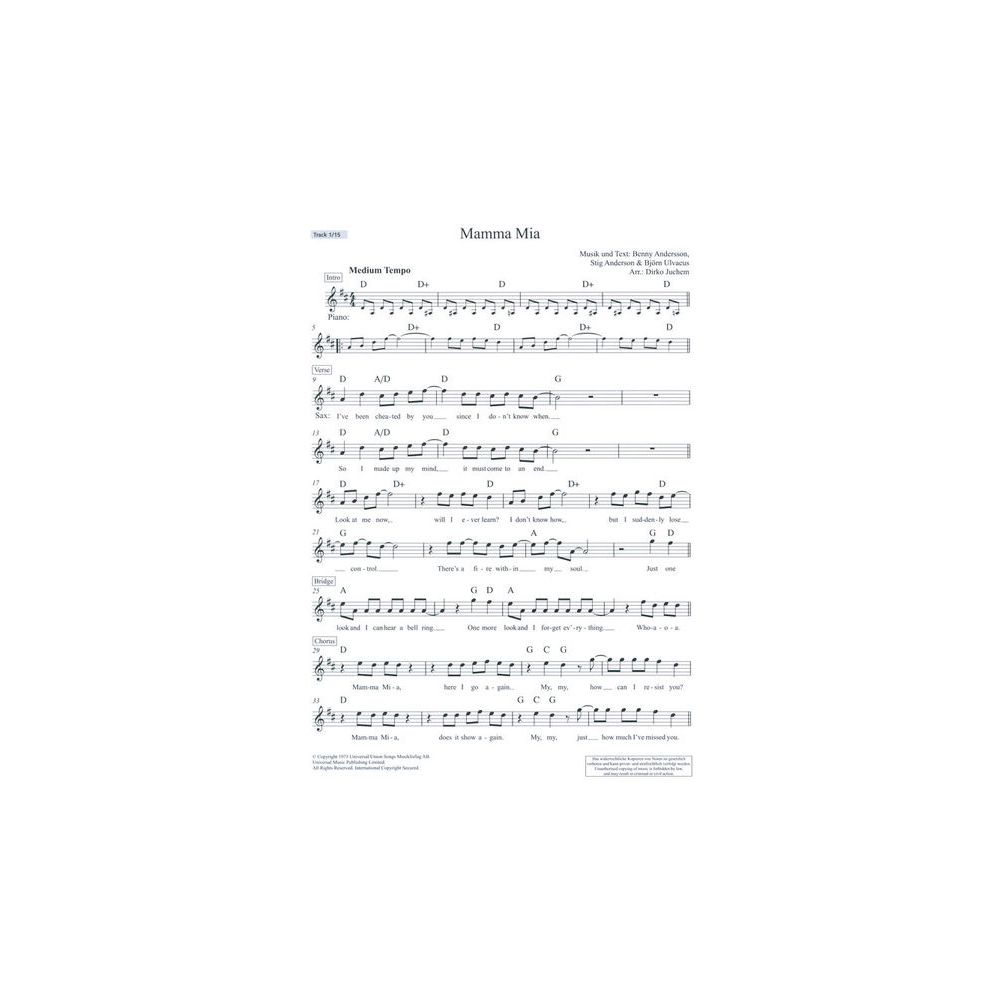 Schott Abba Classics T