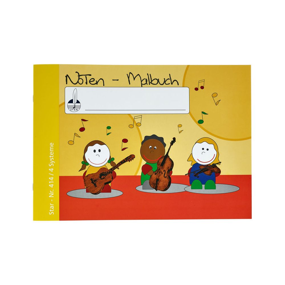 Star Note Colouring Book 414 – Thomann Ireland