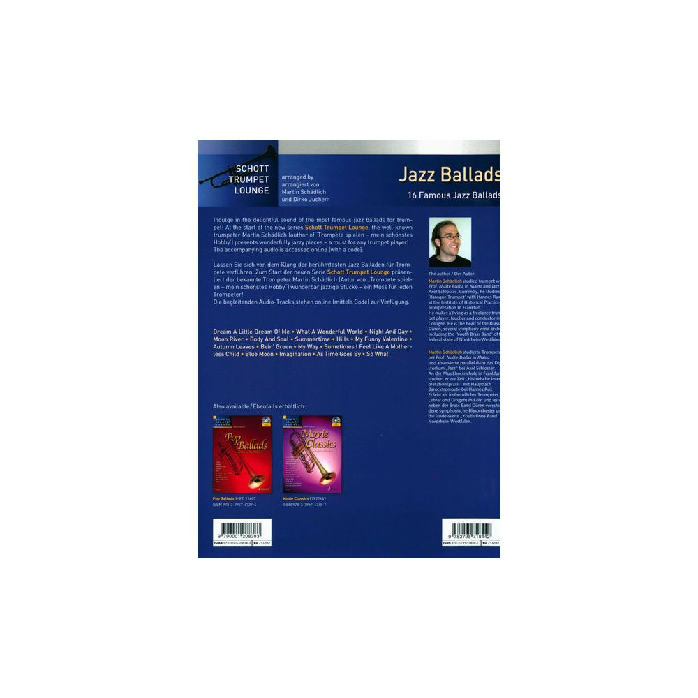 Schott Jazz Ballads Trumpet – Thomann Ireland