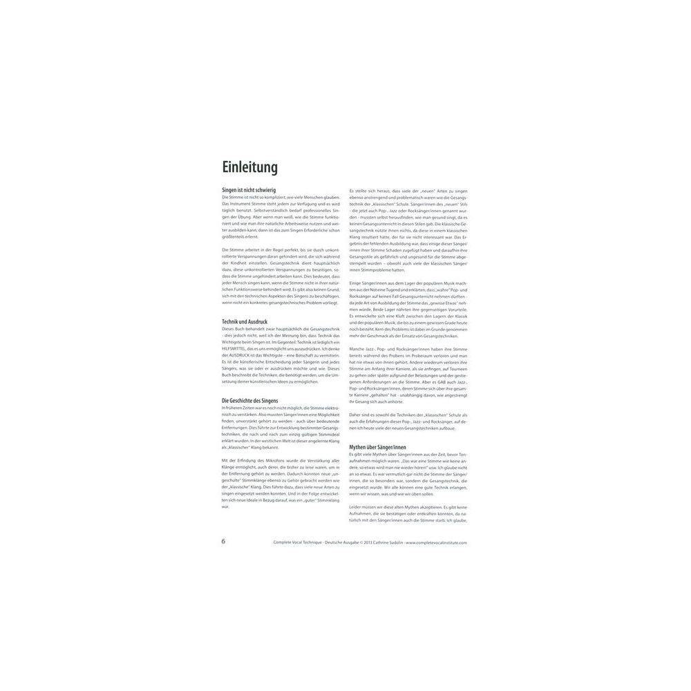 Shout Publications Komplette Gesangstechnik – Thomann Ireland