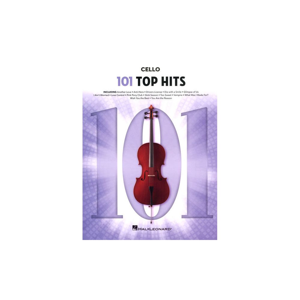 Hal Leonard 101 Top Hits for Cello – Thomann Ireland