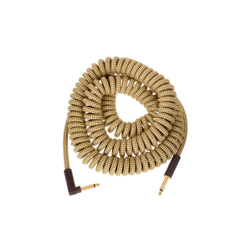 Fender Deluxe Coil Cable 9m YW Tweed – Thomann Ireland