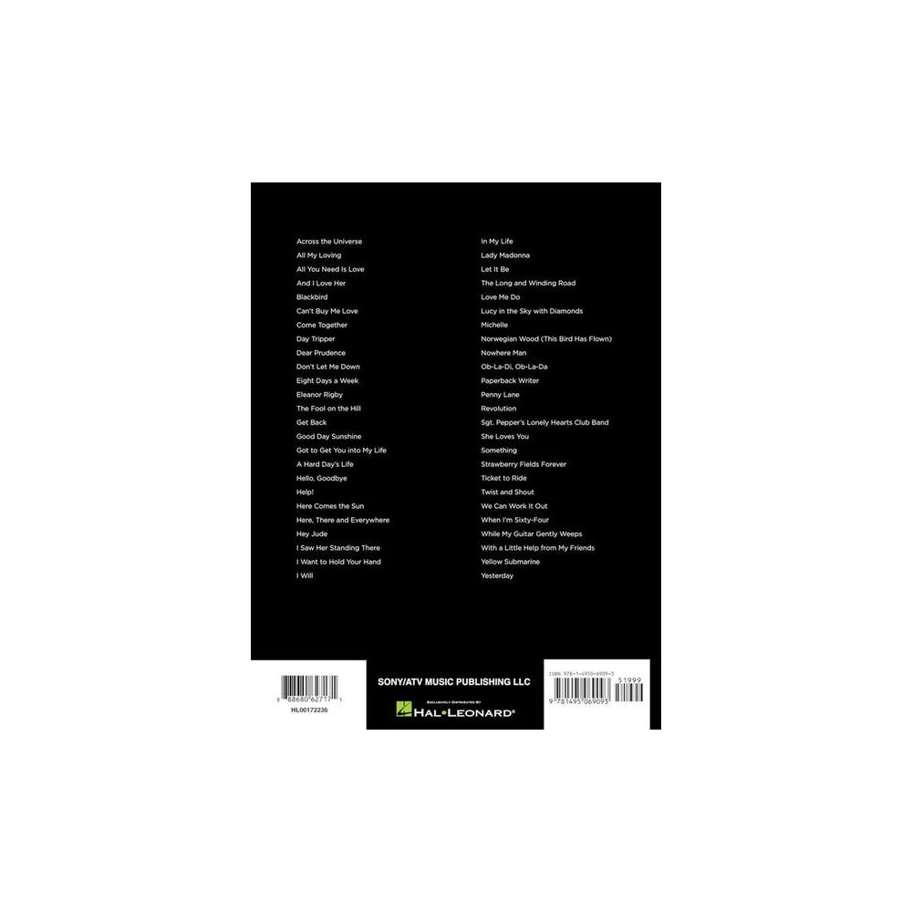 Hal Leonard First 50 Songs By The Beatles – Thomann Ireland