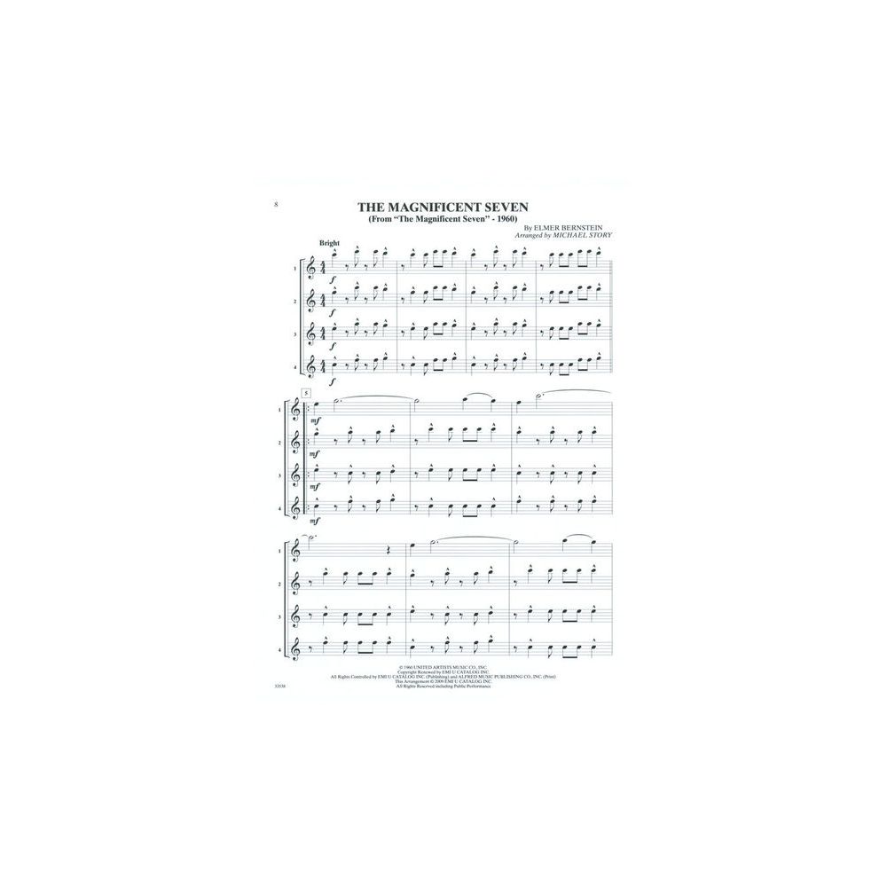 Alfred Music Publishing Movie Quartets For All Flute – Thomann Ireland