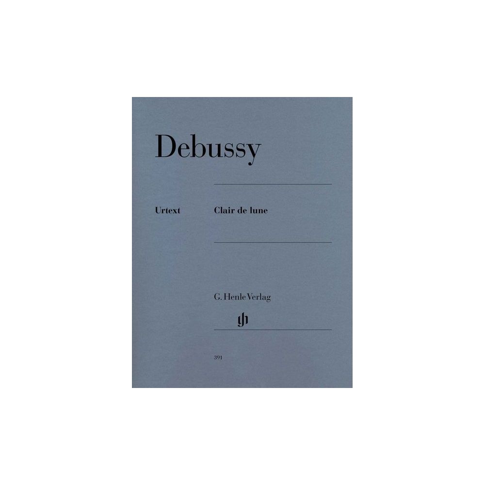 Henle Verlag Debussy Clair De Lune – Thomann Ireland