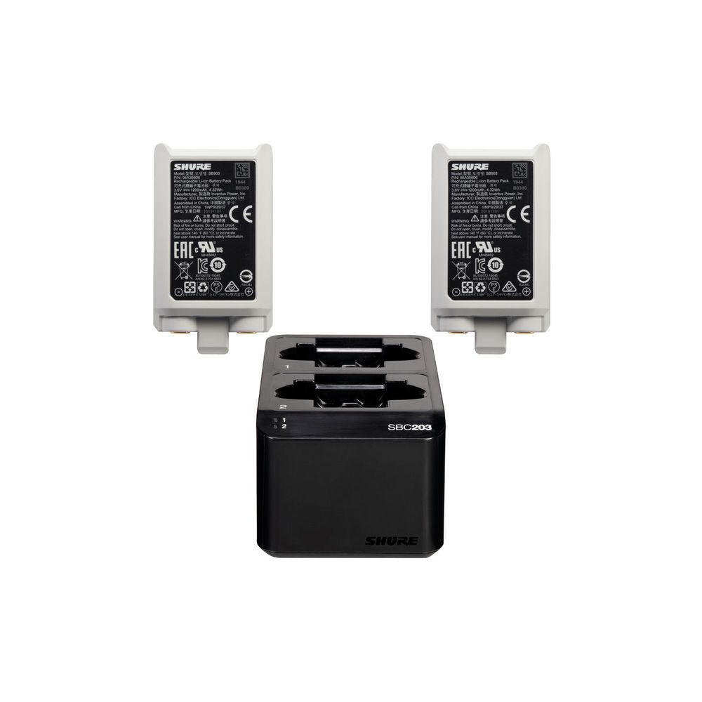 Shure SLXD Two Charging Bundle – Thomann Ireland