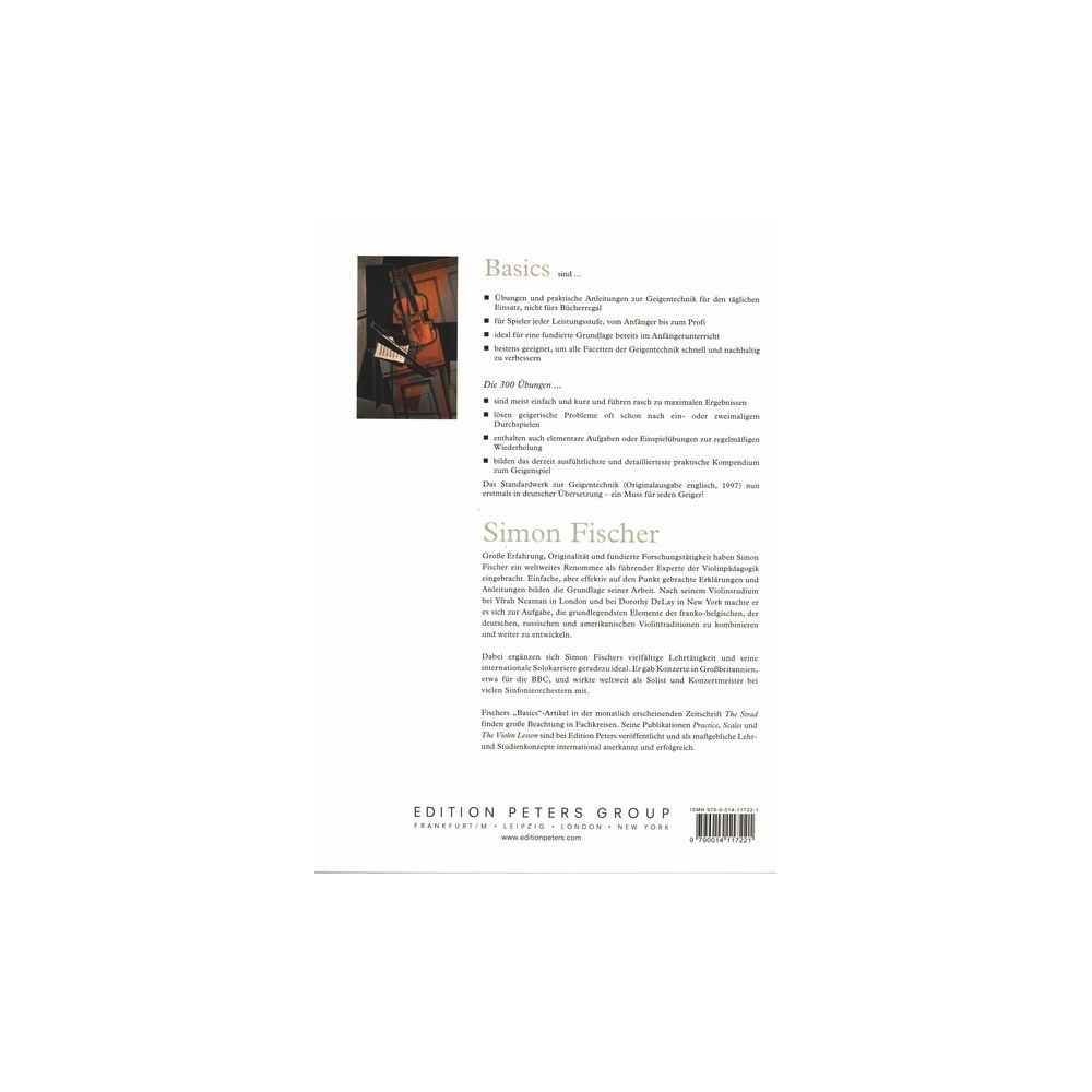 Edition Peters Basics Violin – Thomann Ireland
