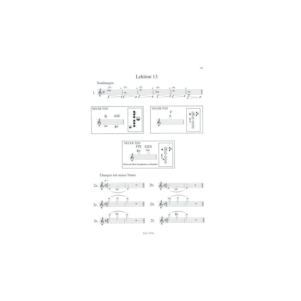 Edition Hug Iwan Roth Schule Saxophon 1 – Thomann Ireland