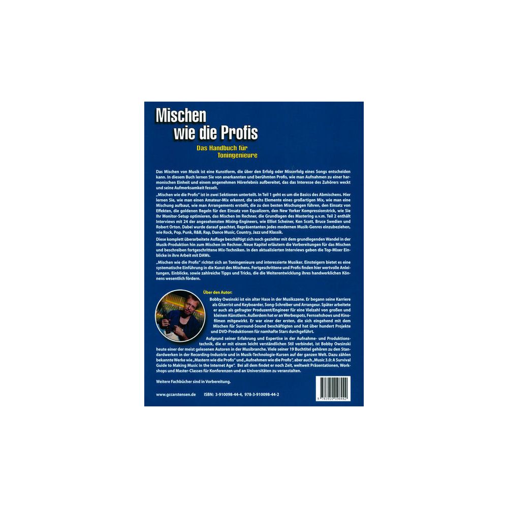 GC Carstensen Verlag Mischen wie die Profis – Thomann Ireland