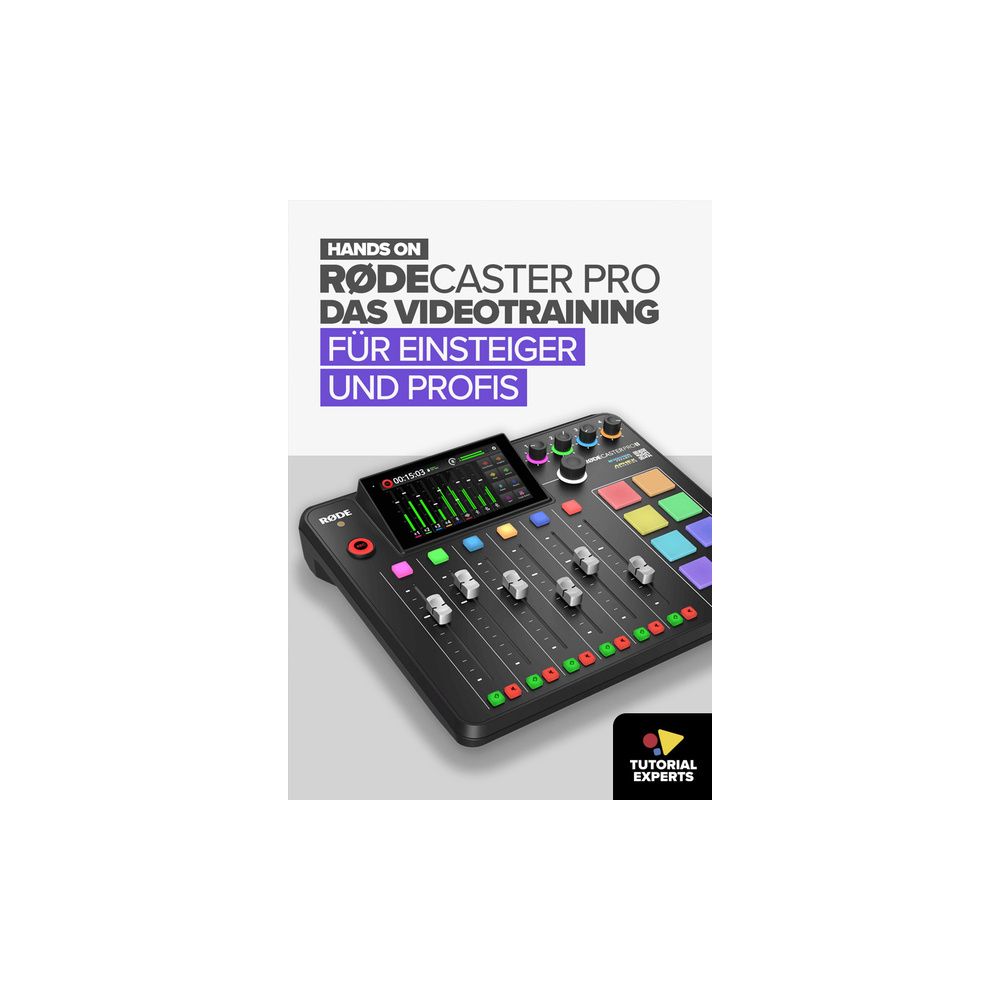 Tutorial Experts Rodecaster Pro 2 Videotraining – Thomann Ireland