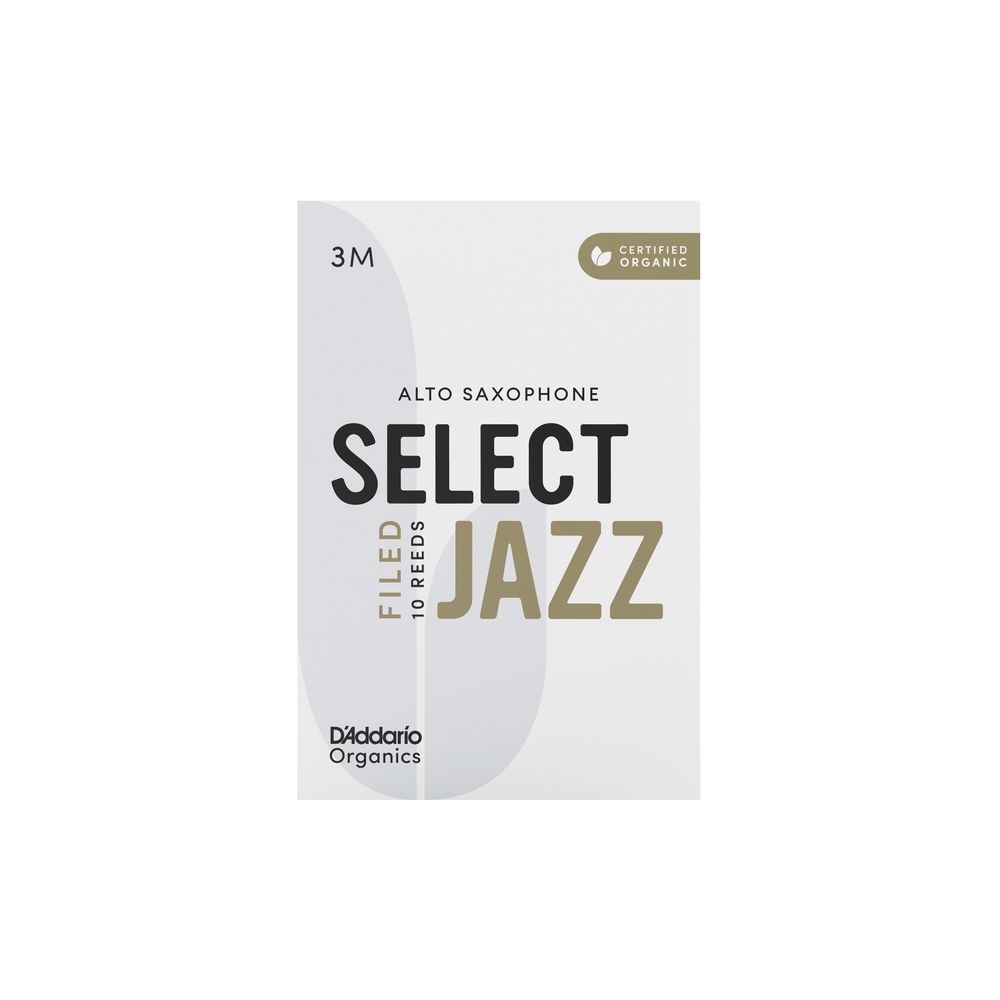DAddario Woodwinds Organic Sel. Jazz Filed ALT 3M – Thomann Ireland