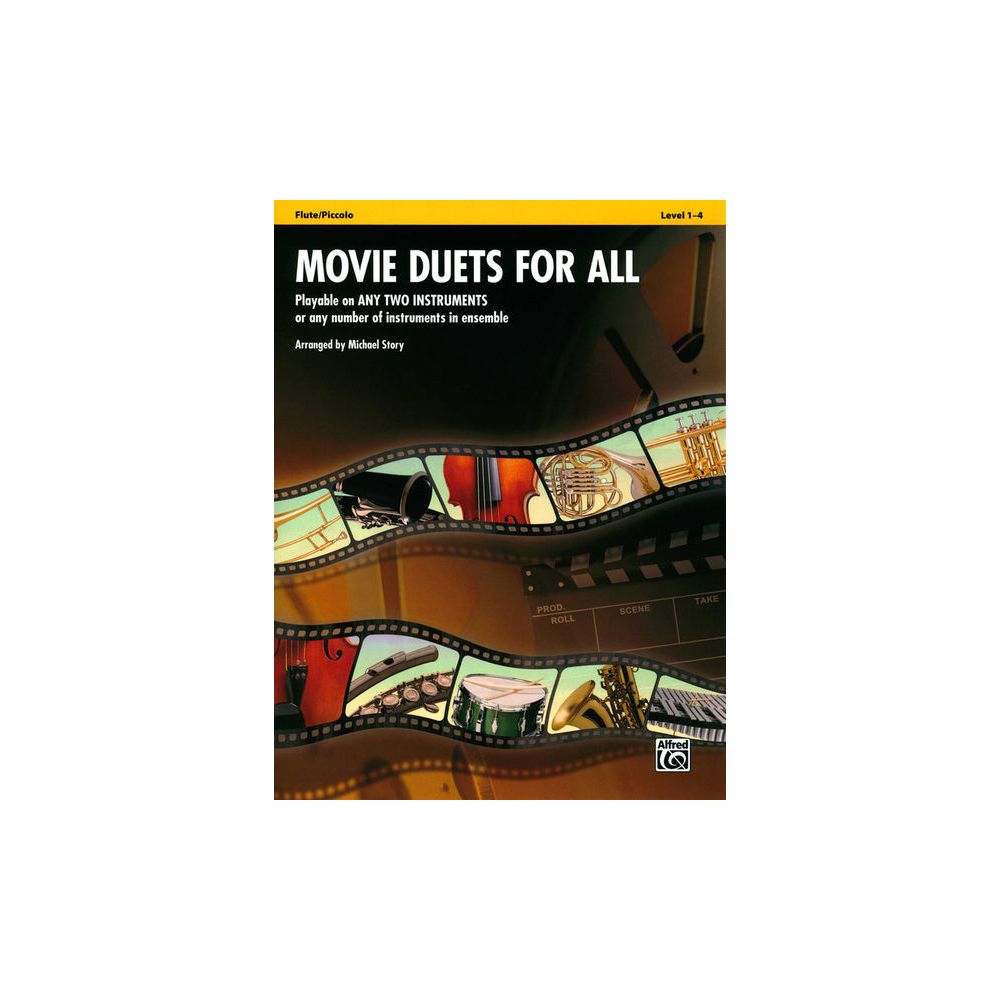 Alfred Music Publishing Movie Duets For All Flute – Thomann Ireland