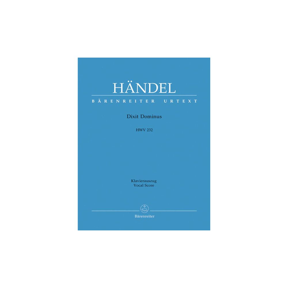 Bärenreiter Händel Dixit Dominus – Thomann Ireland