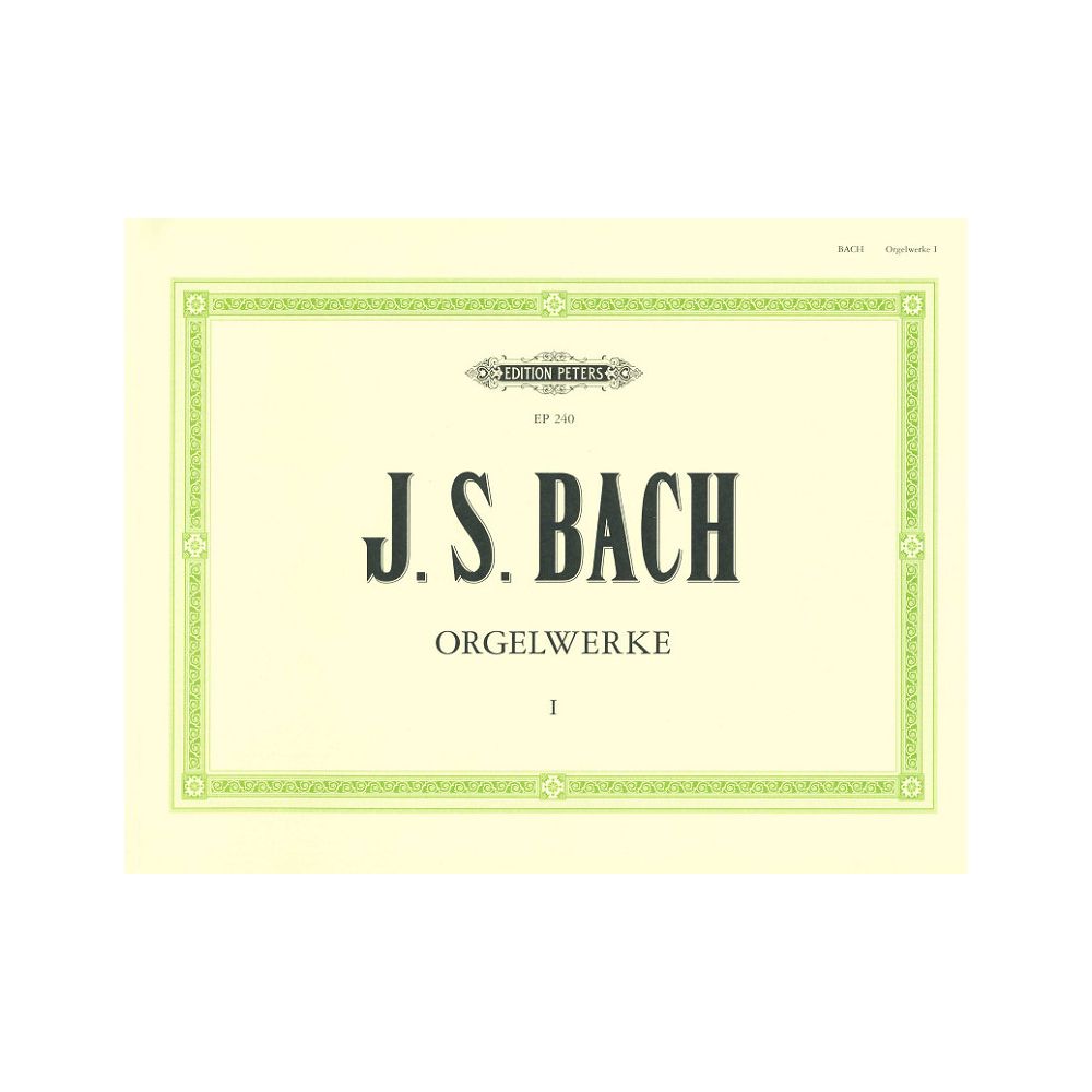 Edition Peters Bach Orgelwerke 1 – Thomann Ireland