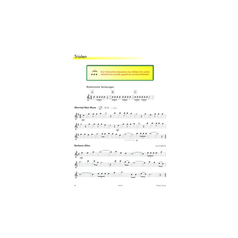 Horst Rapp Verlag Saxophon Lernen mit Spaß 2 – Thomann Ireland