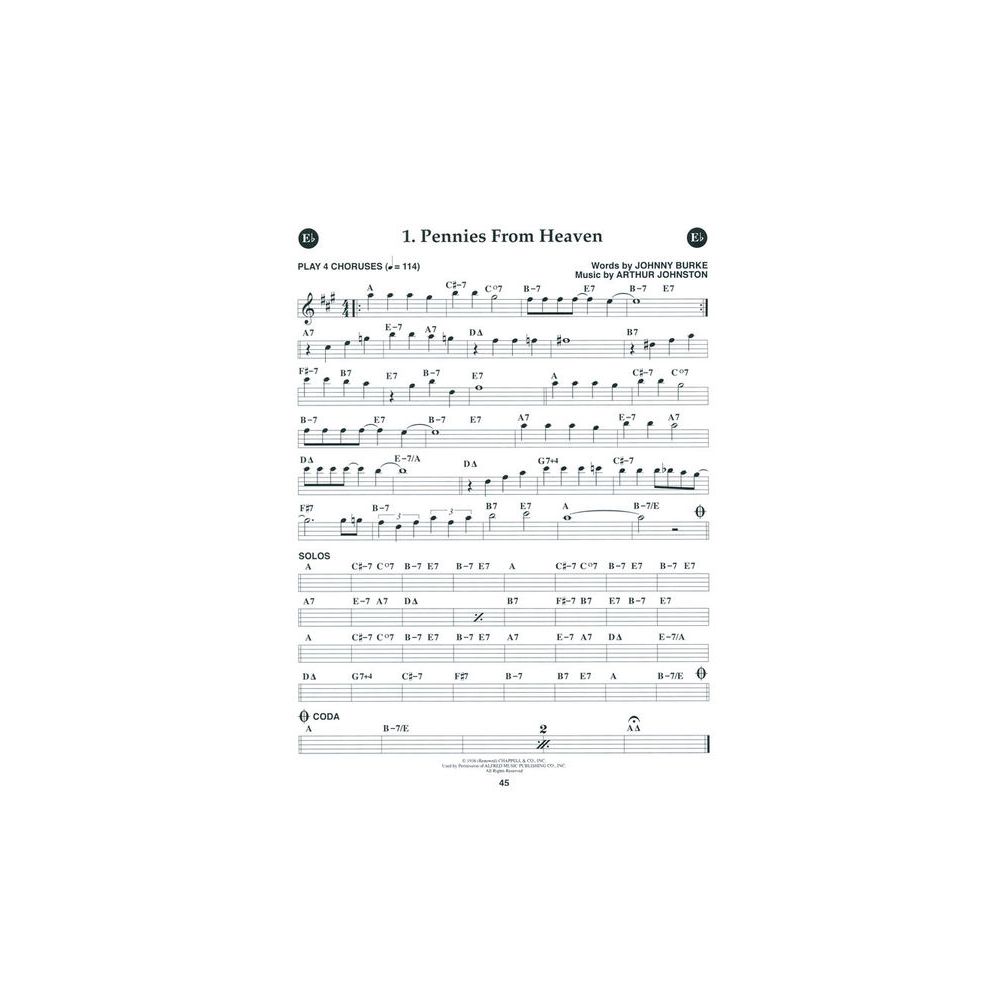 Jamey Aebersold Pennies from Heaven – Thomann Ireland