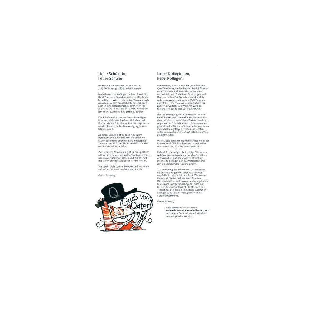 Schott Die Fröhliche Querflöte 2 – Thomann Ireland
