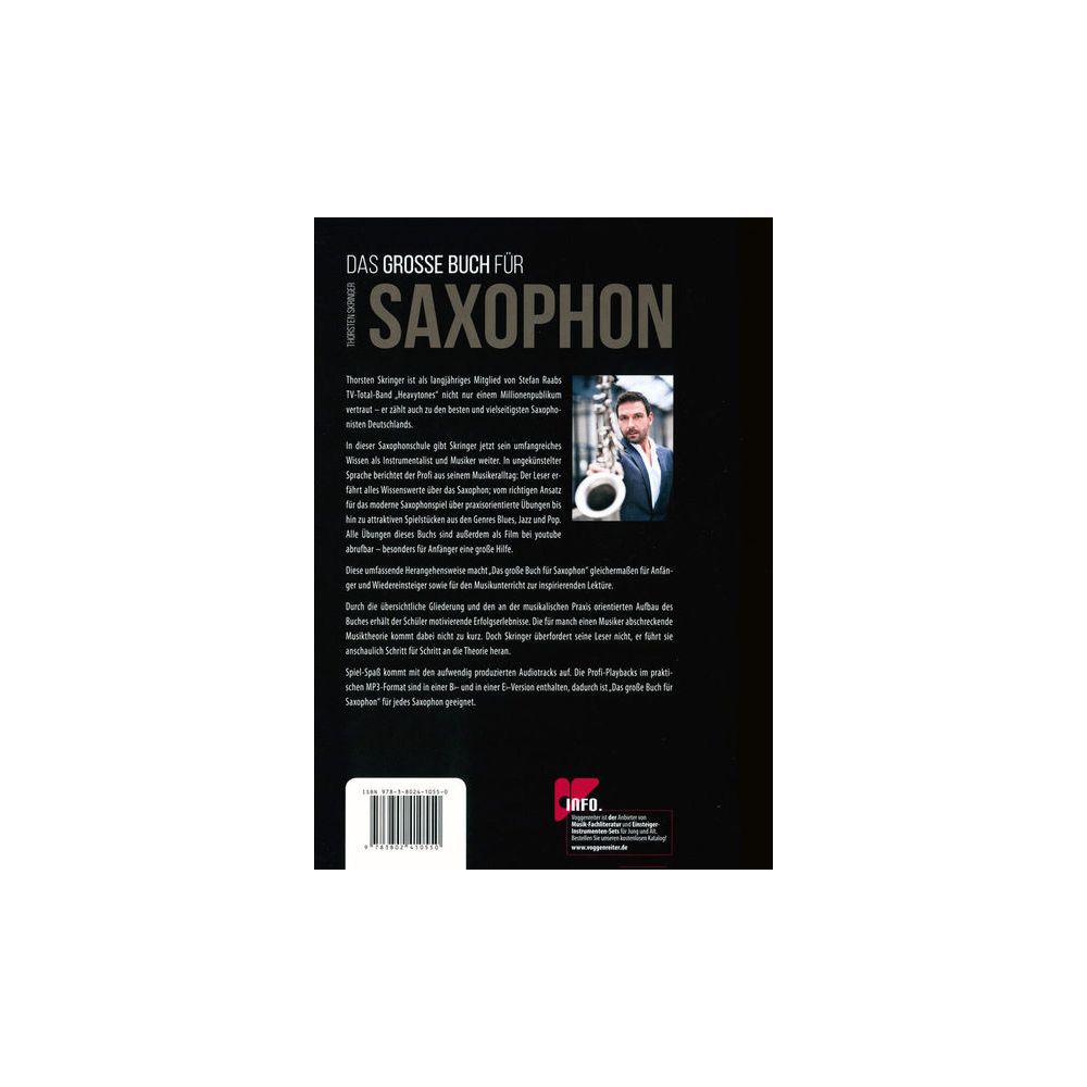 Voggenreiter Das große Buch für Saxophon – Thomann Ireland