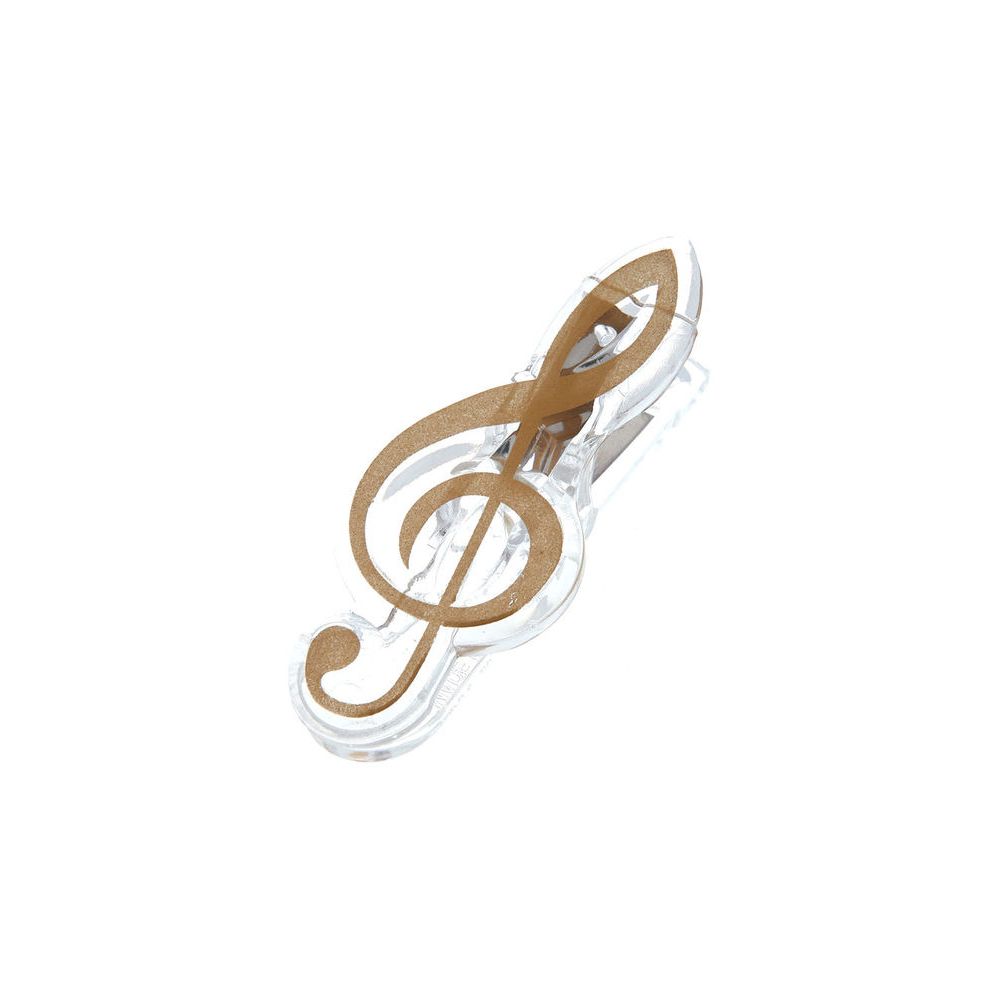 agifty Music Clip Violin Clef Gold – Thomann Ireland