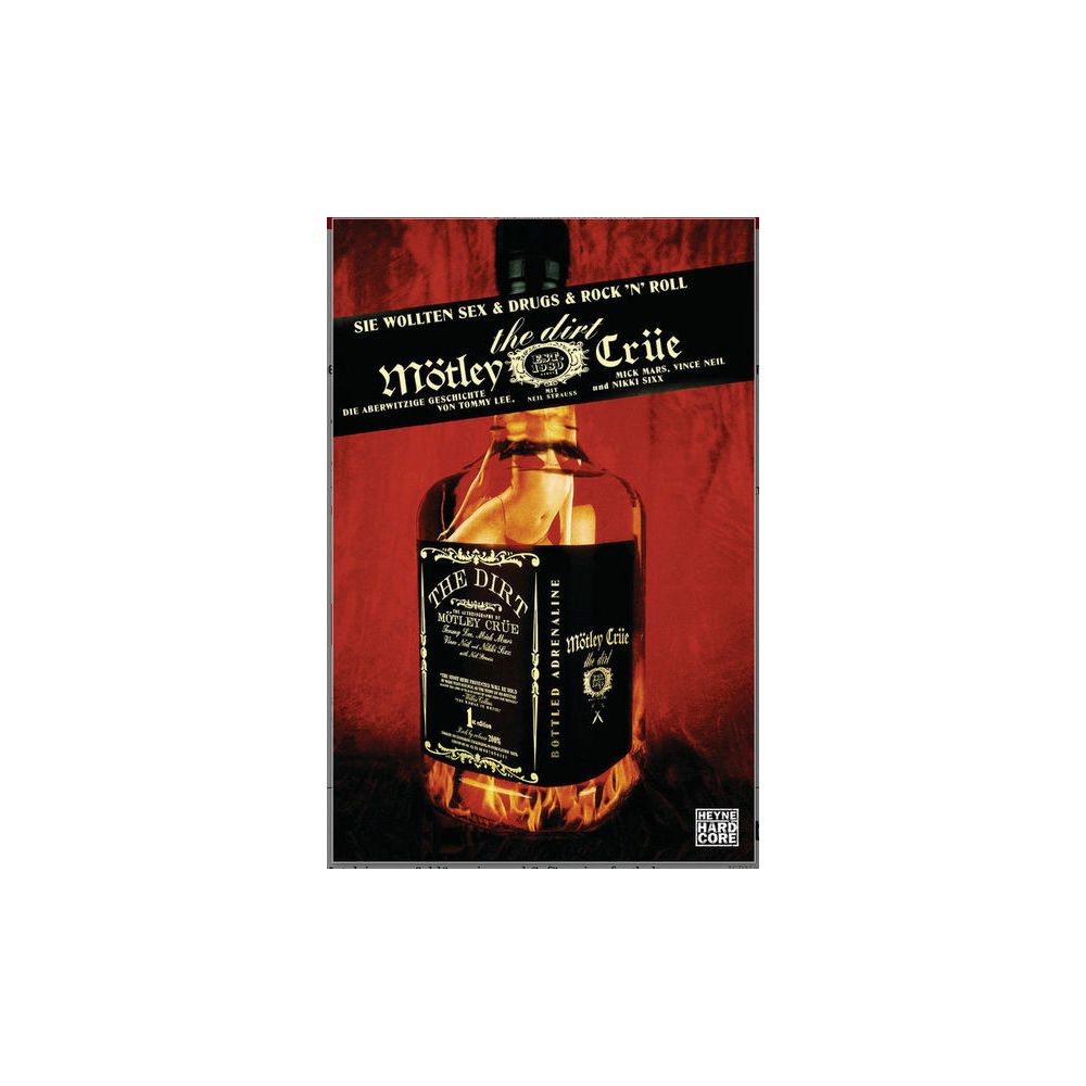 Heyne Verlag Mötley Crüe The Dirt – Thomann Ireland