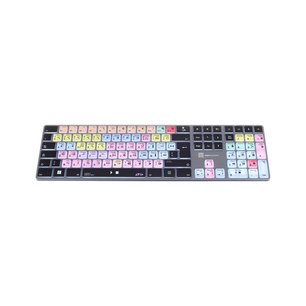 Logickeyboard Titan Avid Pro Tools FR PC – Thomann Ireland