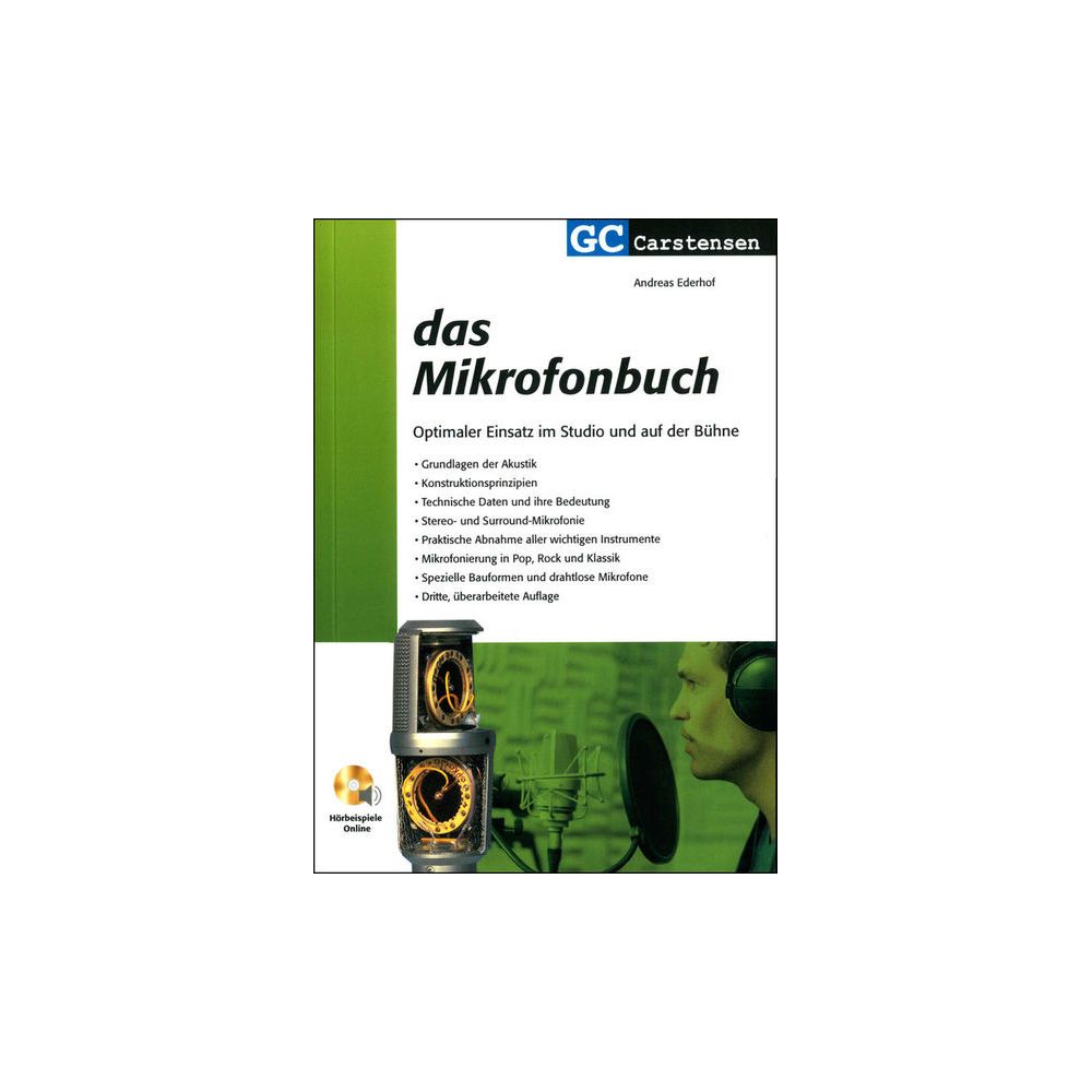 GC Carstensen Verlag Das Mikrofonbuch – Thomann Ireland