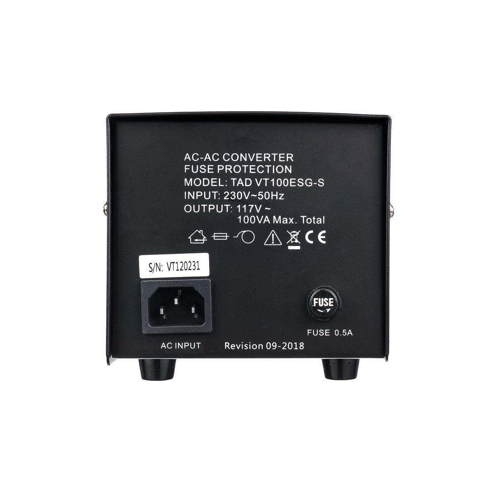 TAD Transformer 230/115V 100VA – Thomann Ireland