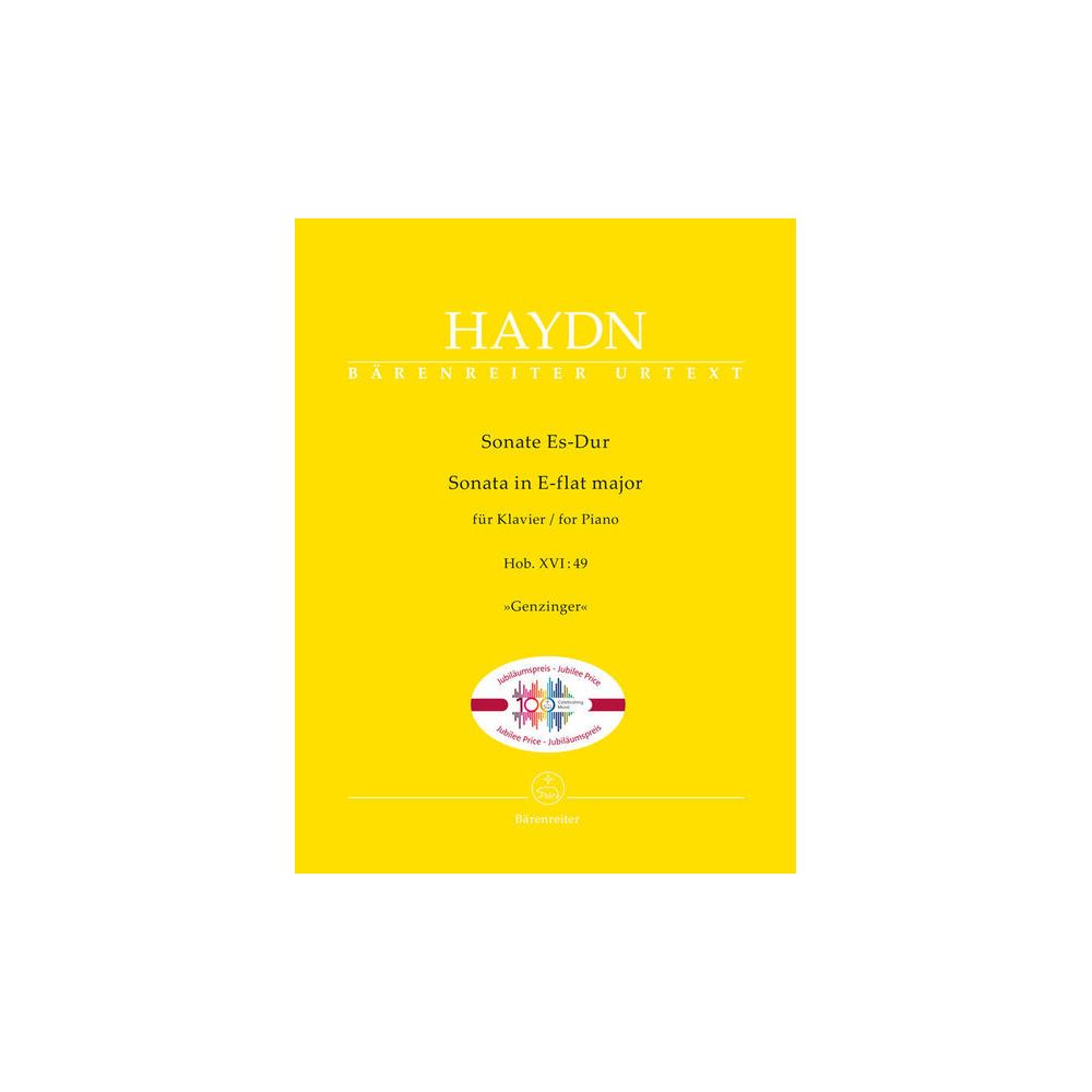 Bärenreiter Haydn Klaviersonate Es